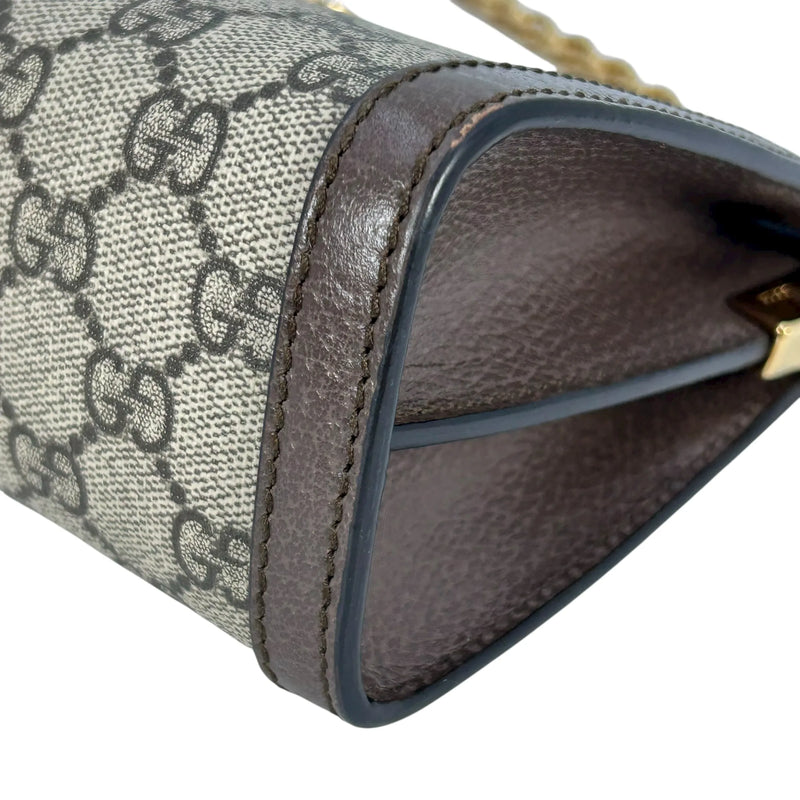 GUCCI Ophidia GG Medium Shoulder bag - Brown 