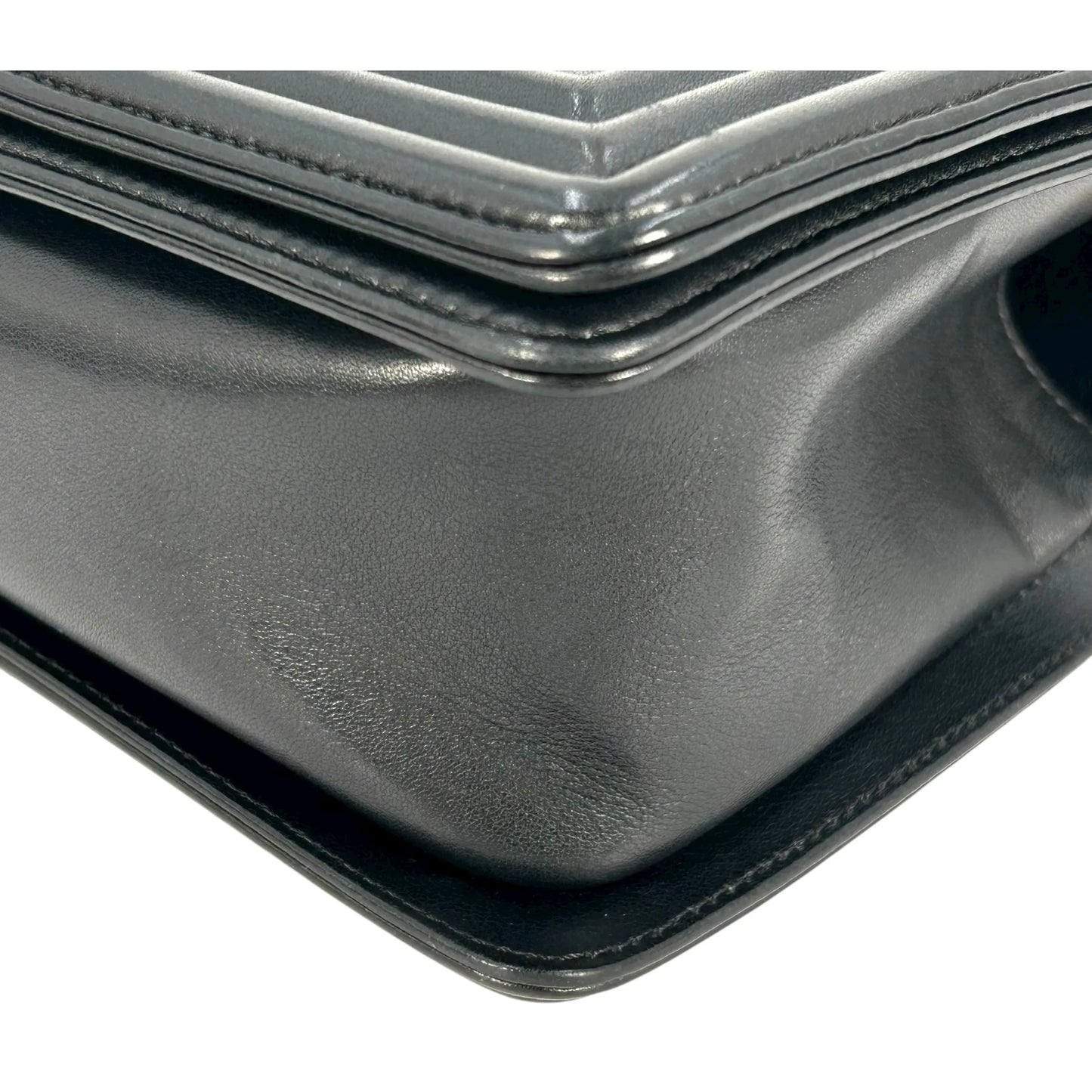 HOLD🔷CHANEL Boy Chanel Hand Bag Shoulder Bag - Black 