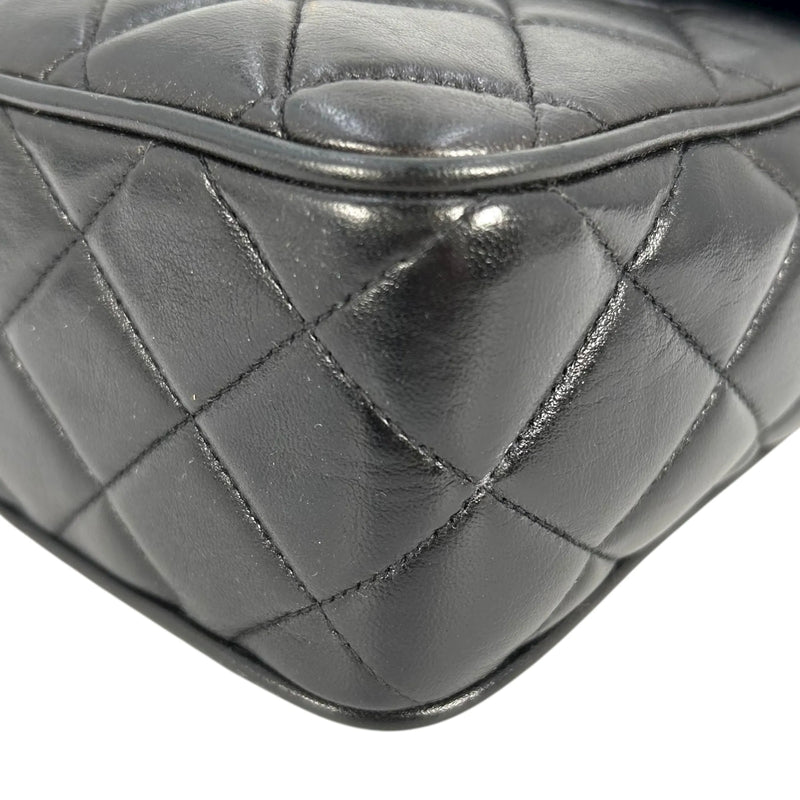 CHANEL Matelasse Tassel Chain Shoulder Bag - Black 