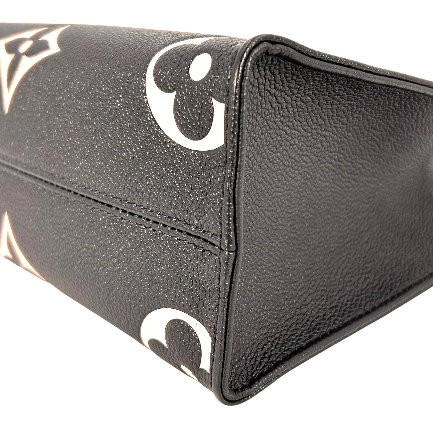 Louis Vuitton Monogram Empreinte On-the-Go PM Handbag/Shoulder Bag - Black 