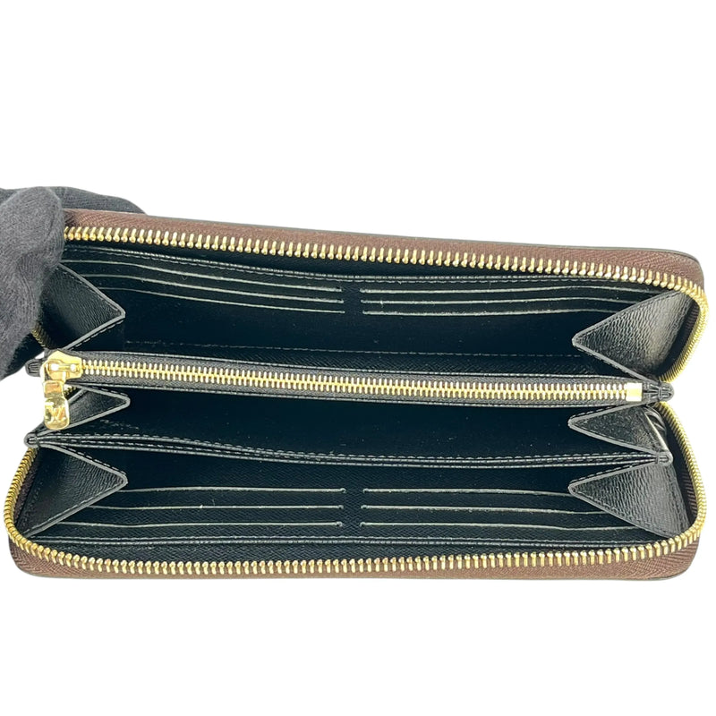 HOLD🔷LOUIS VUITTON Monogram Reverse Zippy Long Wallet - Brown 