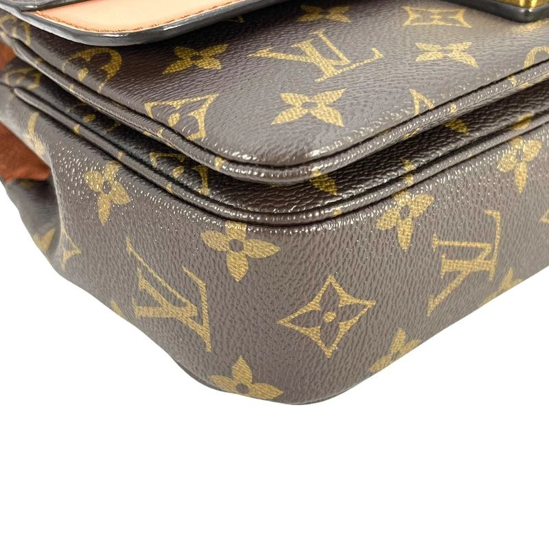 LOUIS VUITTON マルソー モノグラム キャンバス ショルダーバッグ - ブラウン