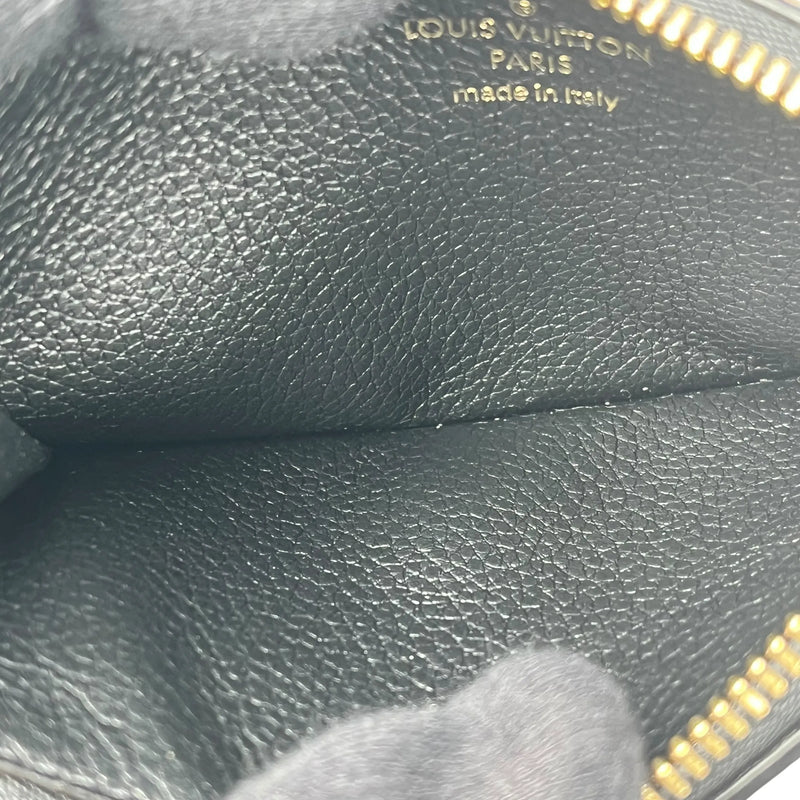 LOUIS VUITTON ポルト カルト モノグラム アンプラント コインケース カードケース - ブラック