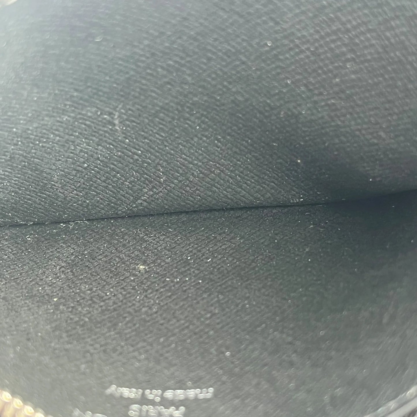 LOUIS VUITTON タイガ レザー カードケース コインケース - ブラック