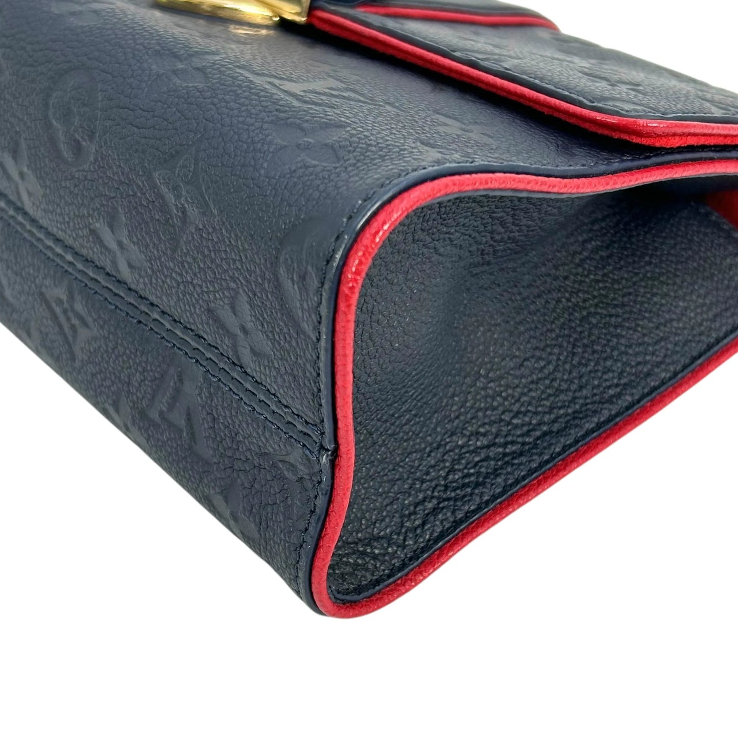 LOUIS VUITTON Saint-Sulpice PM Monogram Empreinte Shoulder Bag - Navy