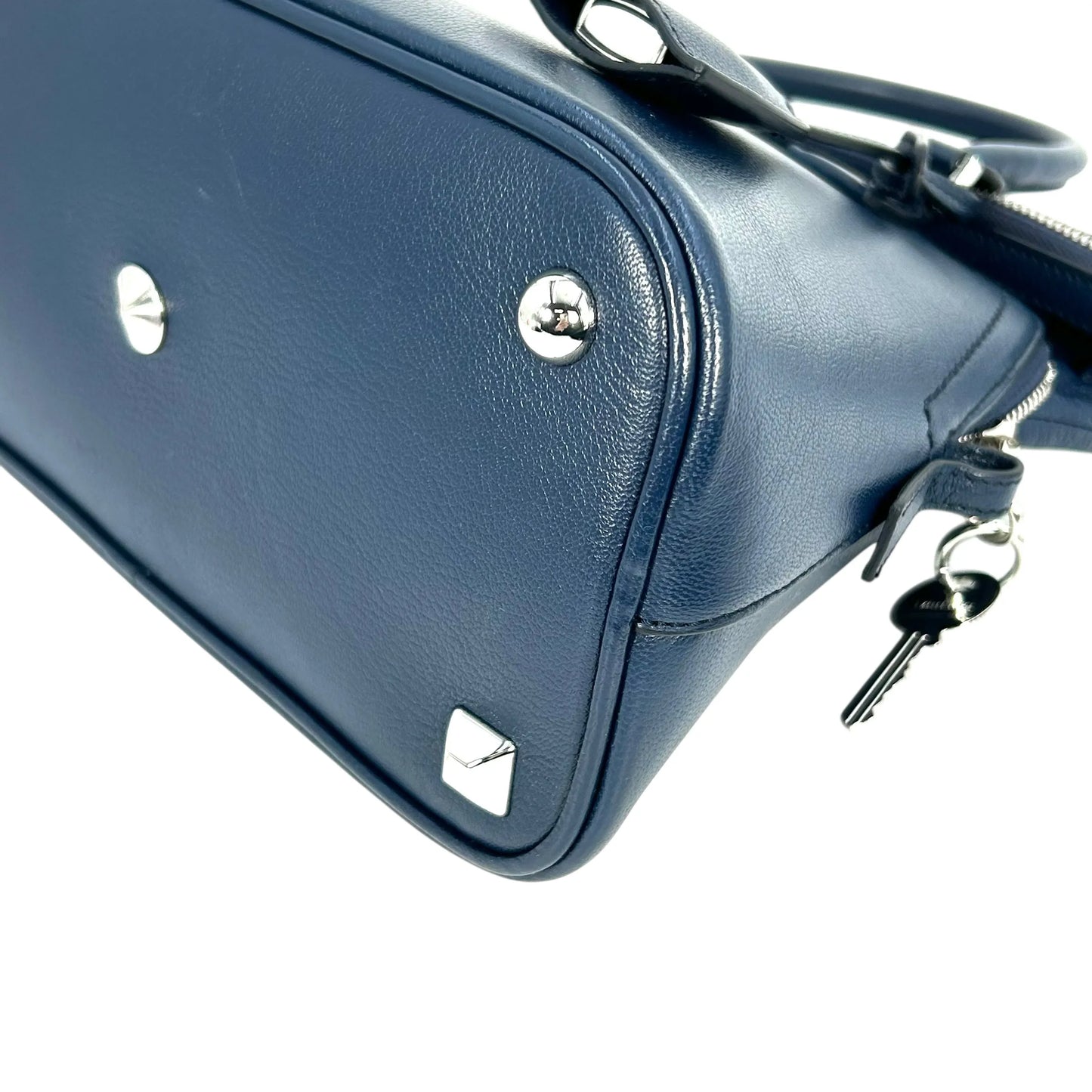 Margiela 5AC Leather Handbag/Shoulder Bag - Navy 