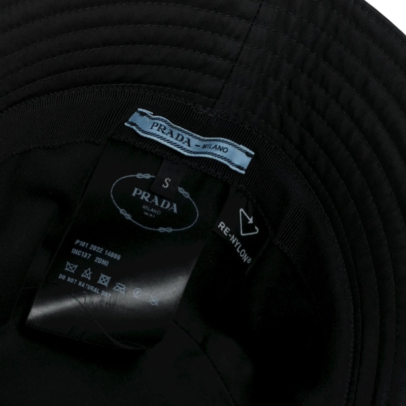 PRADA Re-Nylon Bucket Hat - Black - 35865 