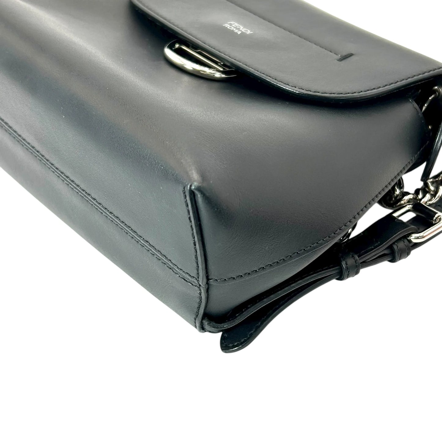 FENDI Back to School Calfskin Backpack - Black 