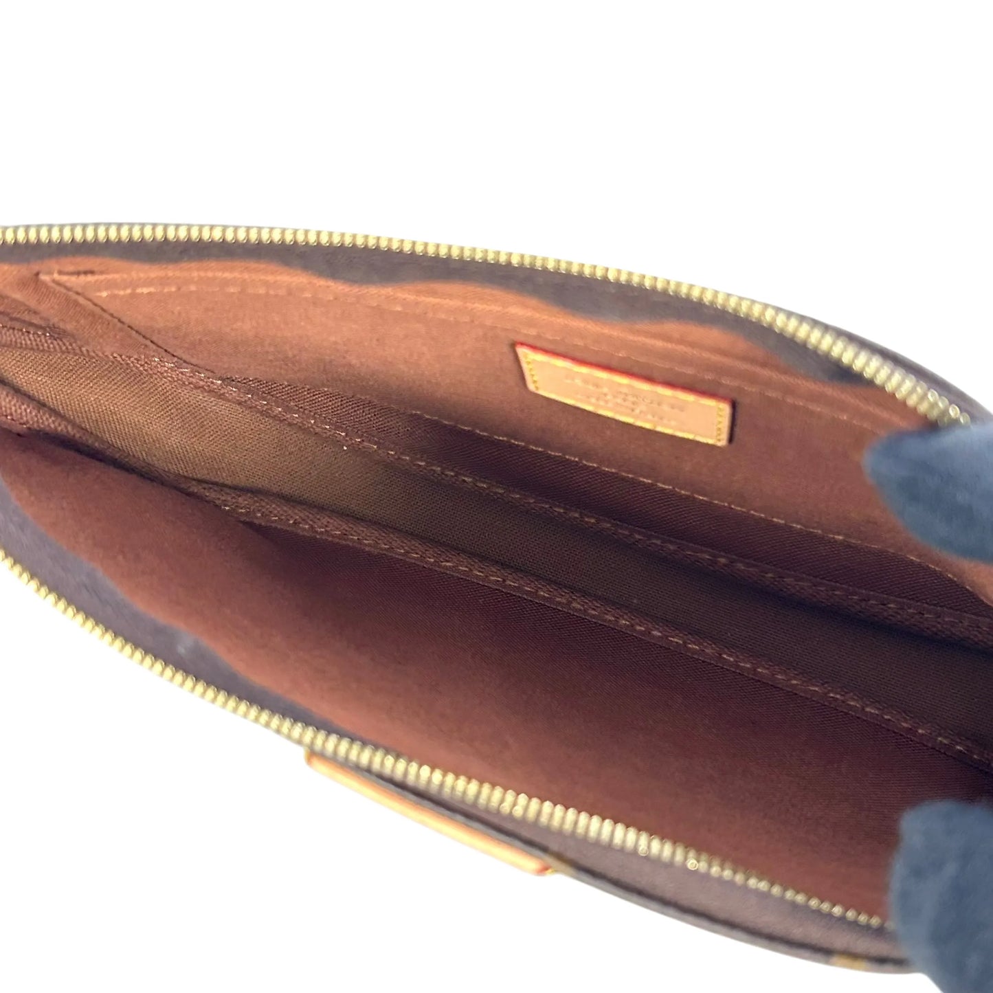 LOUIS VUITTON ミュルティ ポシェット アクセソワール モノグラムキャンバス ショルダーバッグ - ダークブラウン