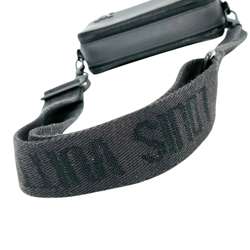 LOUIS VUITTON Alpha Wearable Monogram Eclipse Shoulder Bag - Black 