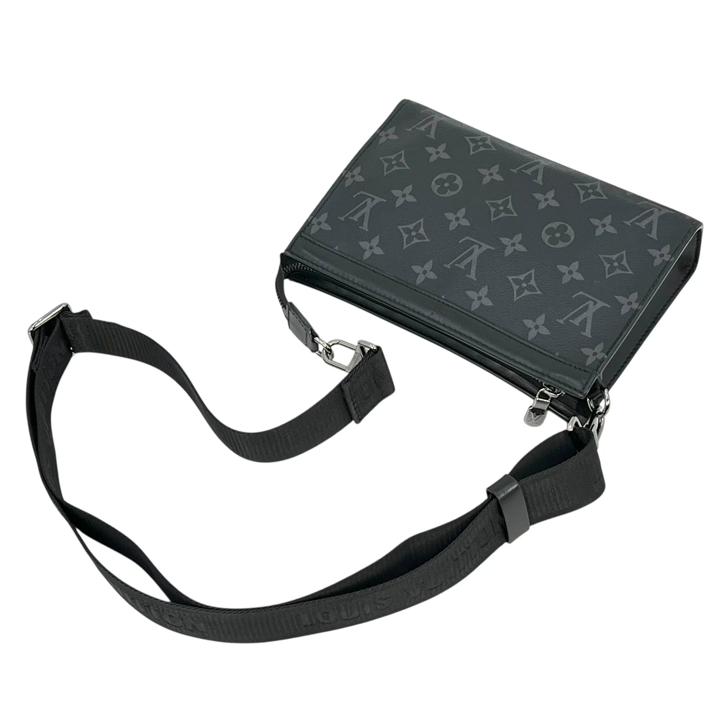 LOUIS VUITTON モノグラム  エクリプス ガストン ウェアラブルウォレット ショルダーバッグ - ブラック