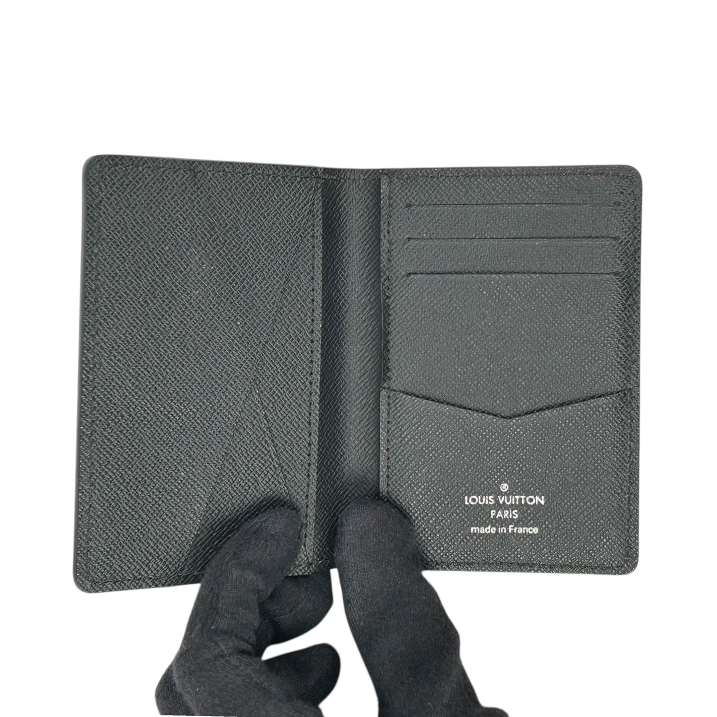 Louis Vuitton Organizer de Poche Epi Leather Card Case - Black 