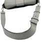 FENDI Baguette Messenger Bag Leather Shoulder Bag - Grey 