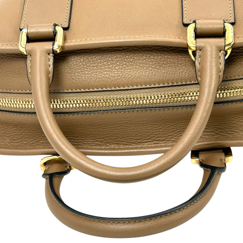 Loewe Amazona 28 Calfskin Handbag/Shoulder Bag - Brown 