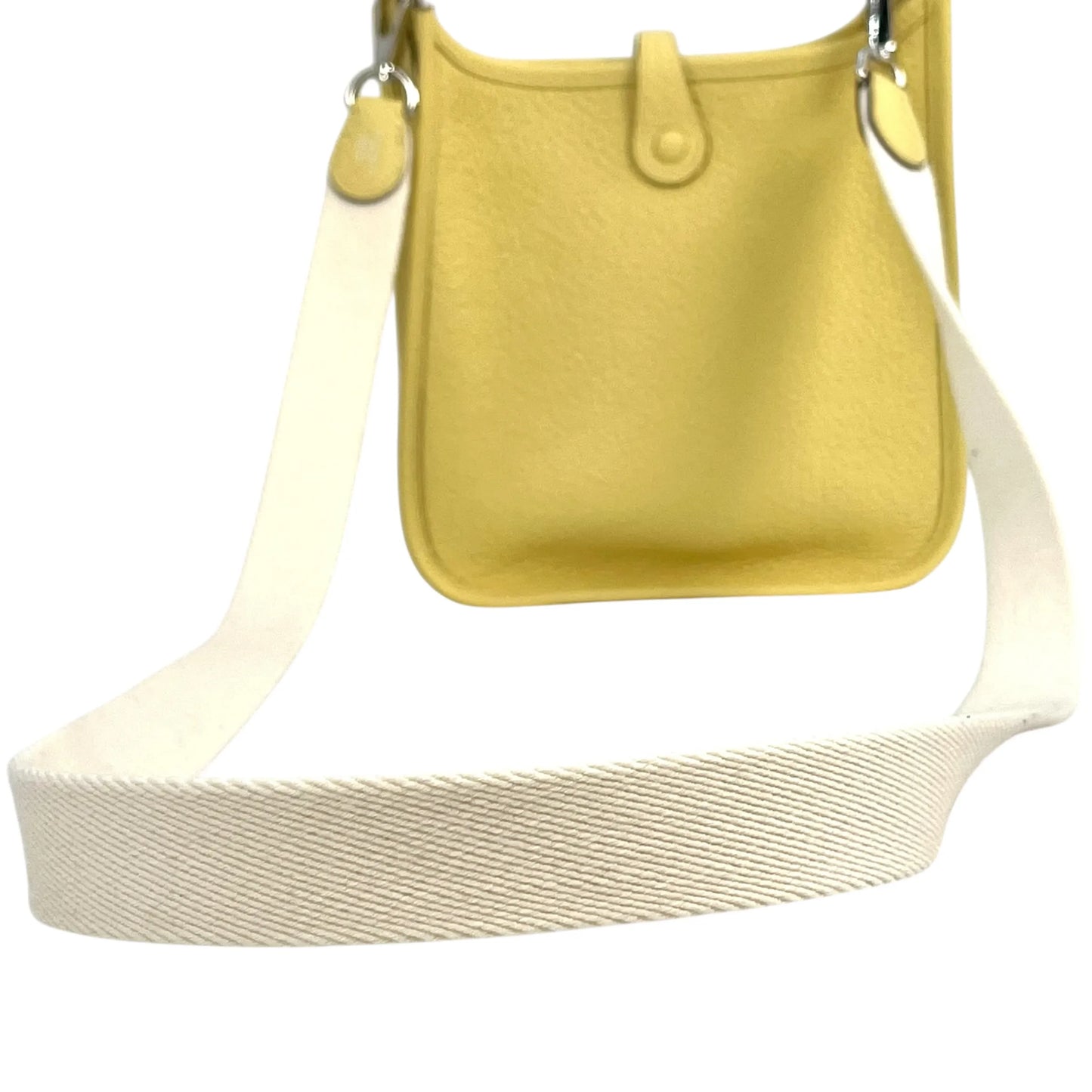 Hermès Evelyn TPM Taurillon Clemence Z Stamp (2021) Shoulder Bag - Yellow 