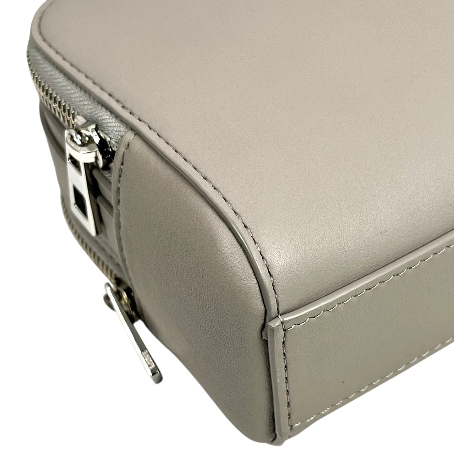 LOEWE Crossbody Camera Bag Mini Calfskin Shoulder Bag - Grey 