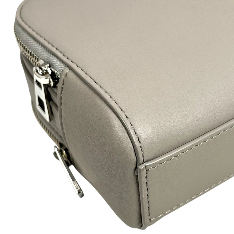 LOEWE Crossbody Camera Bag Mini Calfskin Shoulder Bag - Grey 