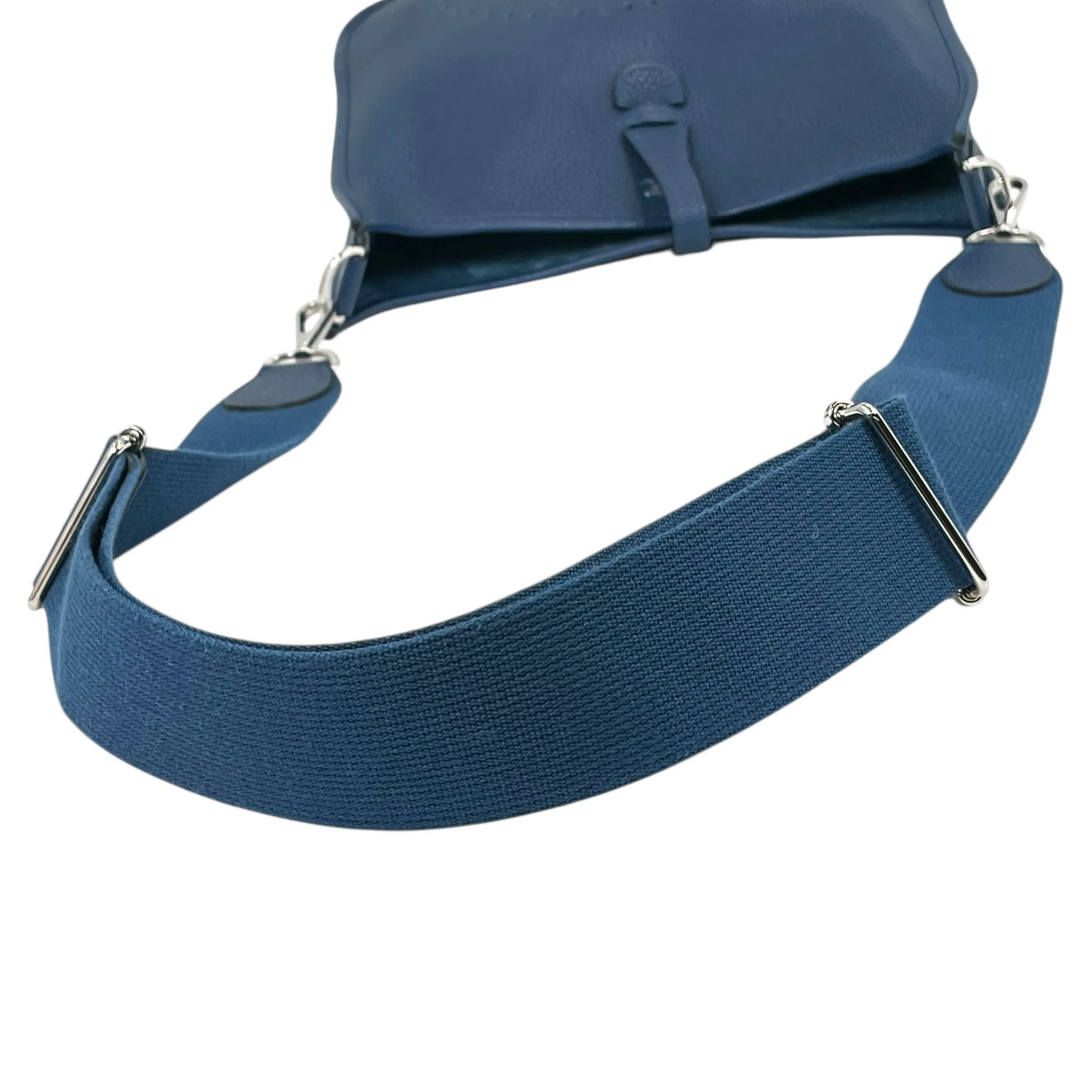 Hermès Evelyn III PM Taurillon Clemence Leather Shoulder Bag with D Stamp (2019) - Navy 