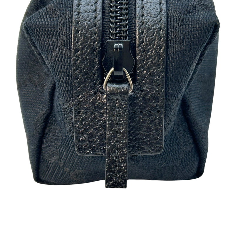 GUCCI GG Canvas Pouch - Black 