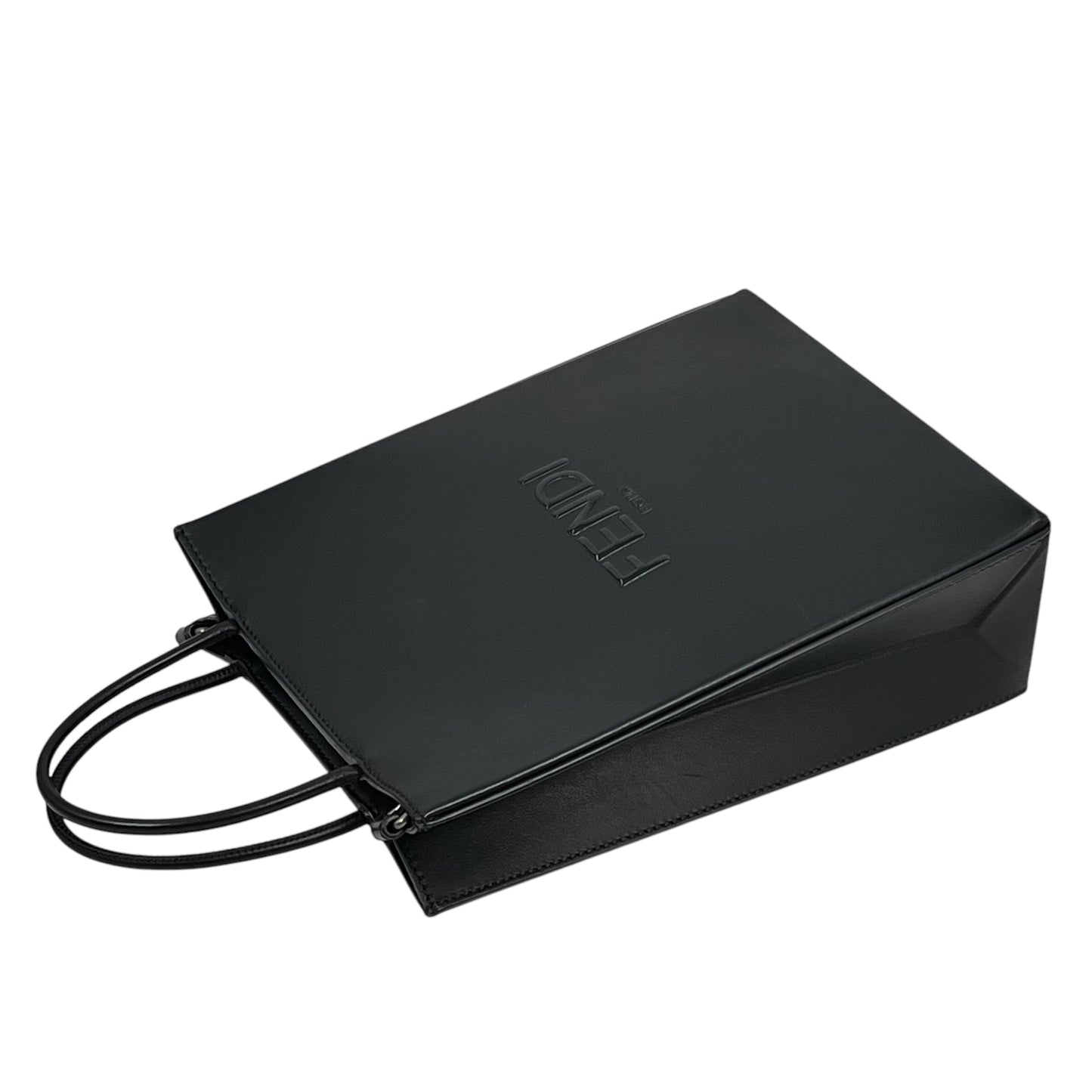 FENDI Shopping Handbag Shoulder Bag - Black 