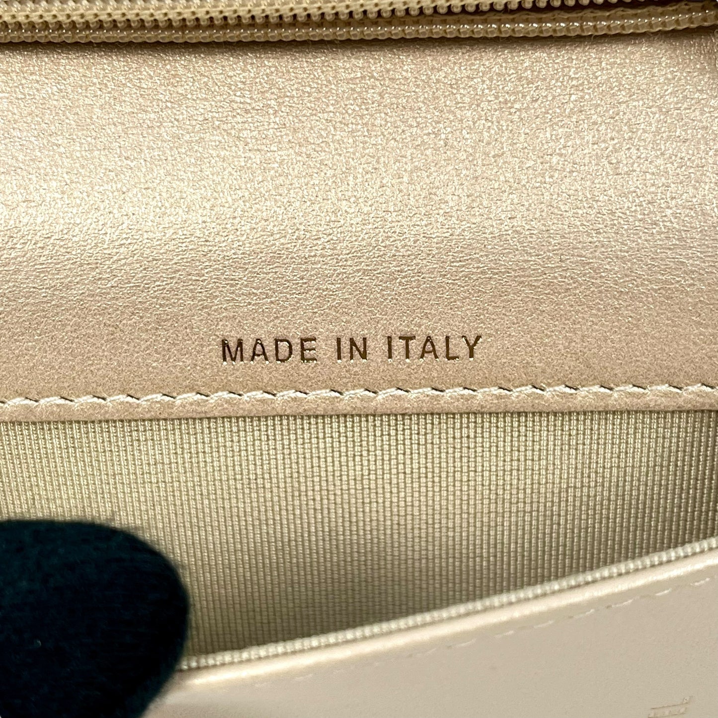 CHANEL Matelasse Metallic Bifold Compact Wallet - Gold 