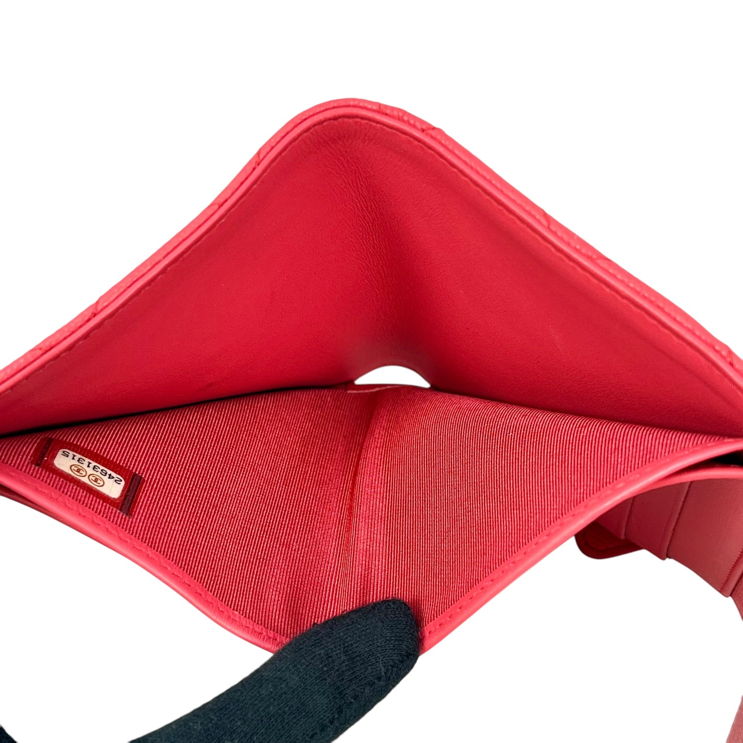 CHANEL マトラッセ キャビアスキン 二つ折り財布 コンパクトウォレット - ピンク