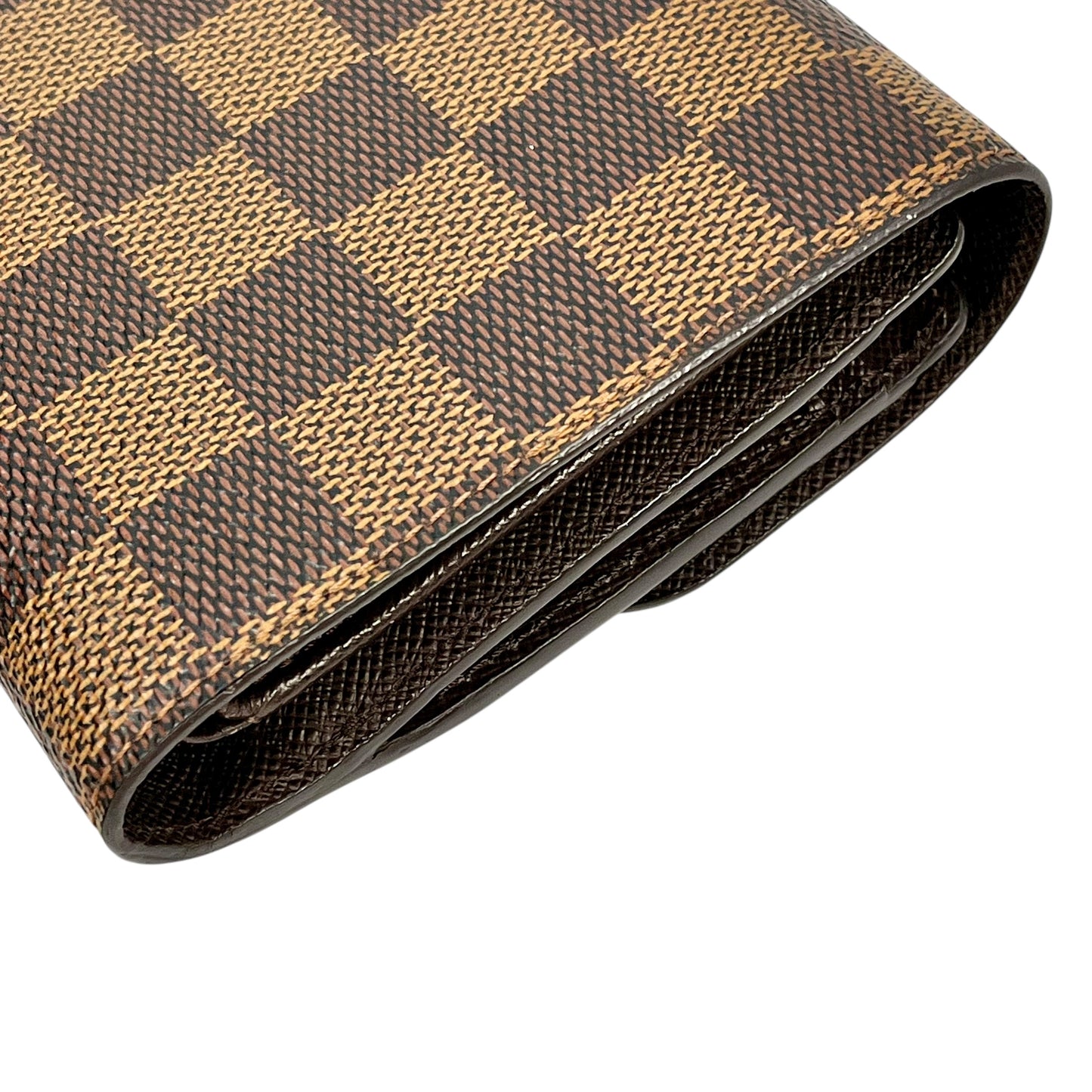 Louis Vuitton ダミエ ポルトフォイユ ジョイ 二つ折り財布 コンパクトウォレット - ダークブラウン