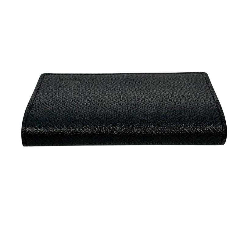 Louis Vuitton Taiga Card Case - Black 
