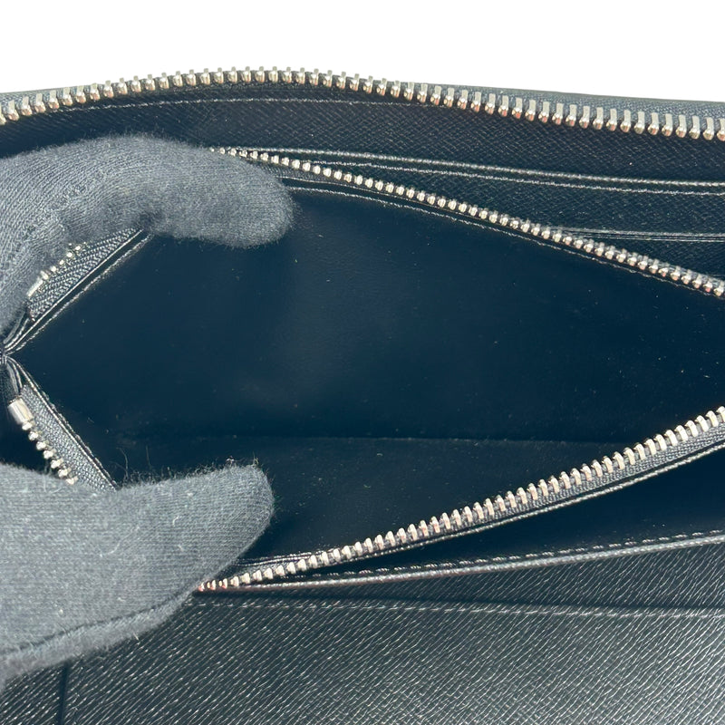 Louis Vuitton ダミエ ジッピー オーガナイザー 長財布 - ブラック × グレー