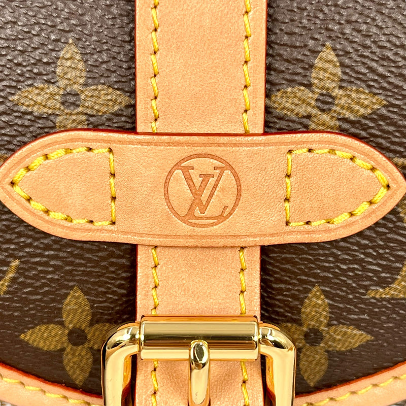 Louis Vuitton Monogram Canvas Saumur BB Handbag - Brown 