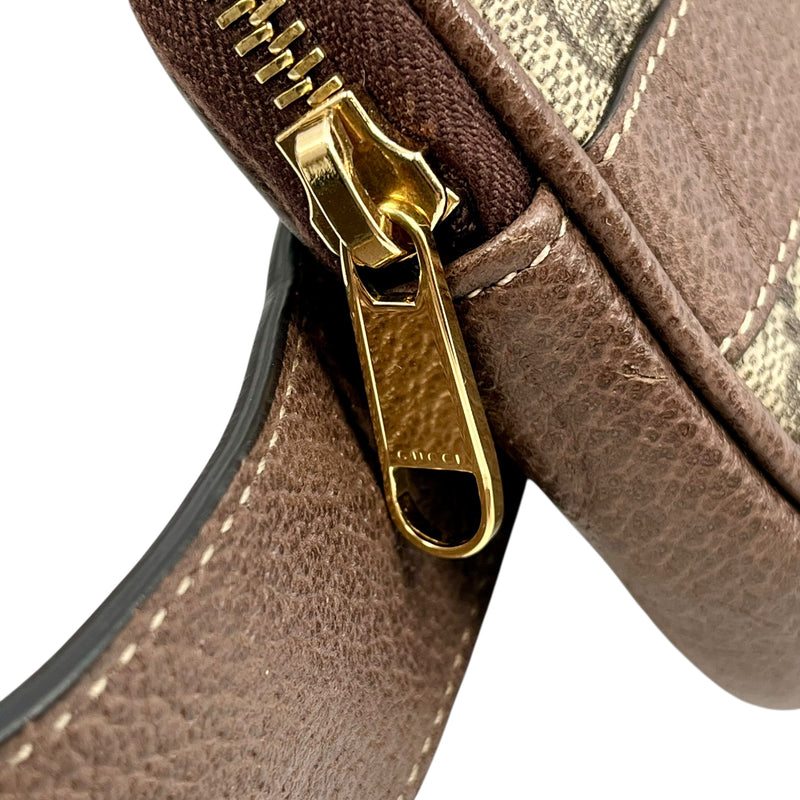 GUCCI GG Supreme Canvas Body Bag - Brown