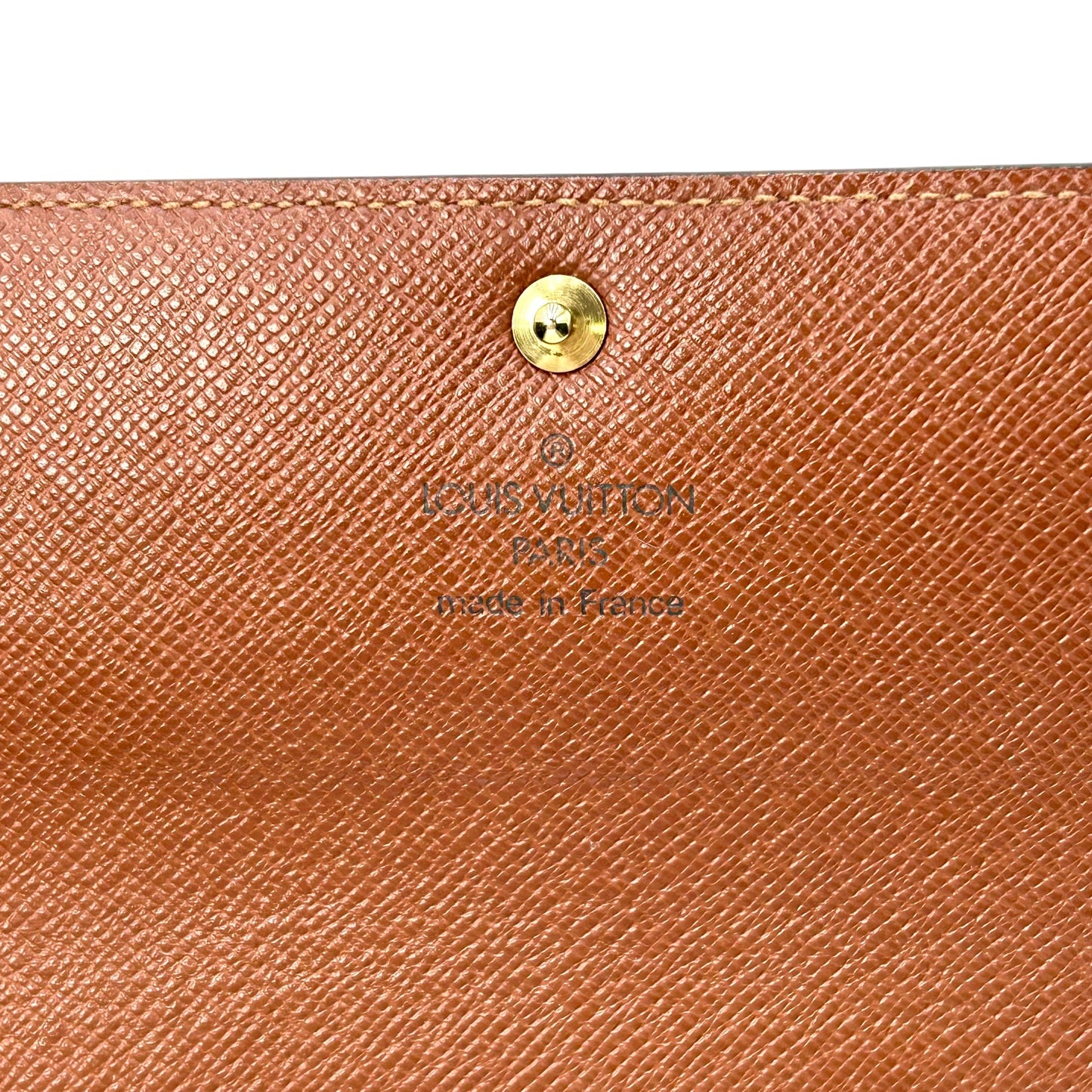 Louis Vuitton モノグラム キャンバス ポルトモネクレディ 長財布 - ブラウン