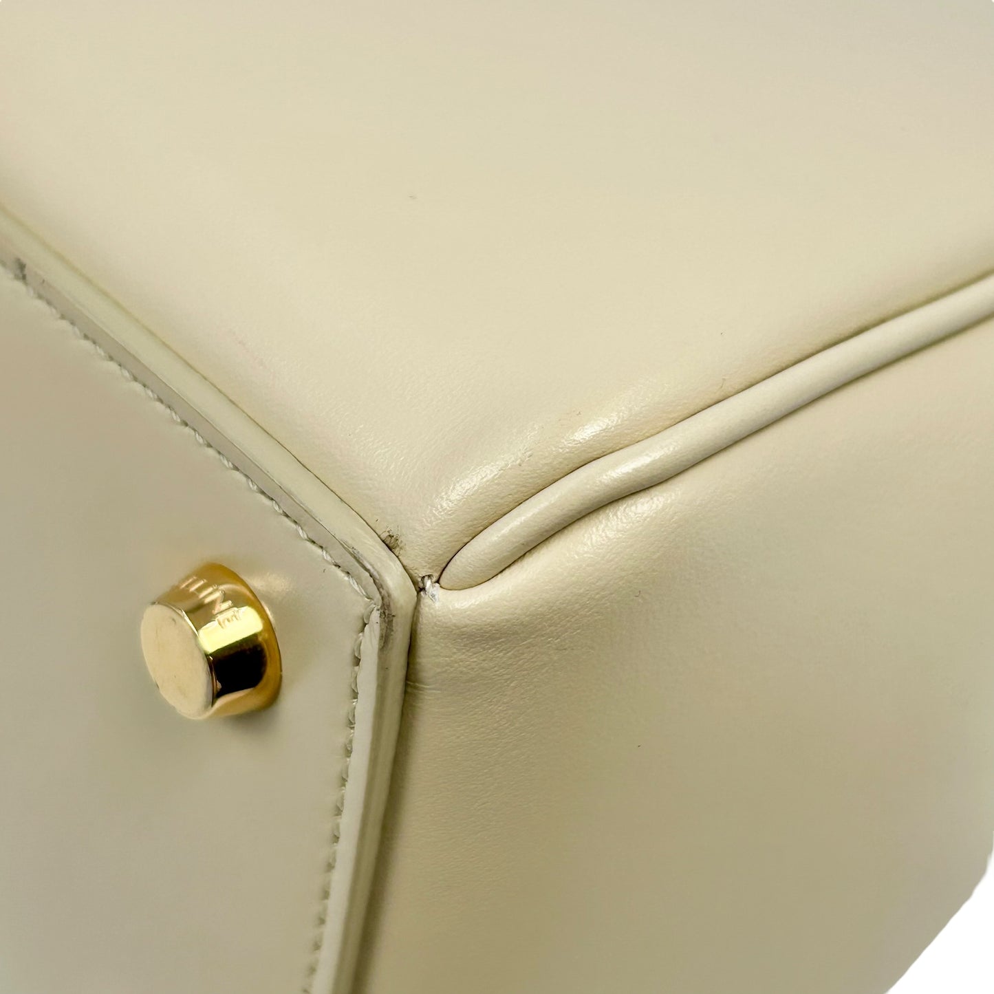CELINE 16 Small Handbag/Shoulder Bag - Cream 
