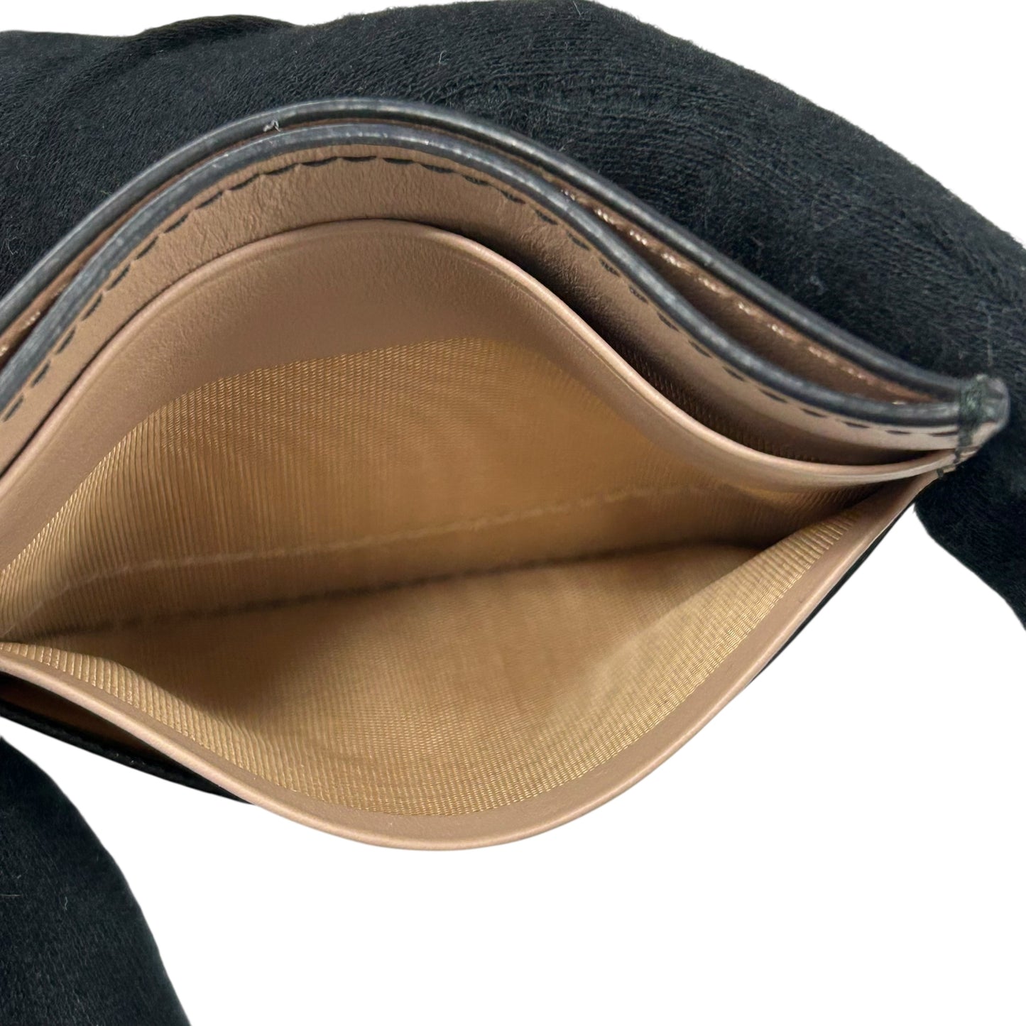 PRADA Saffiano Card Case - Pink and Black 