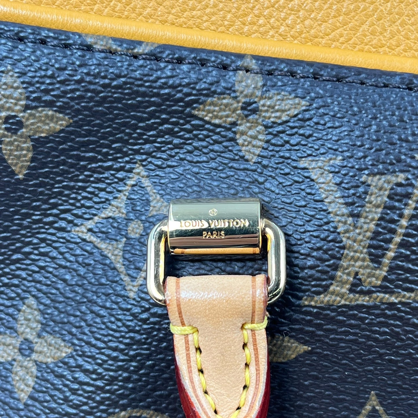 Louis Vuitton モノグラム キャンバス パラス サフラン ハンドバッグ トートバッグ - ブラウン