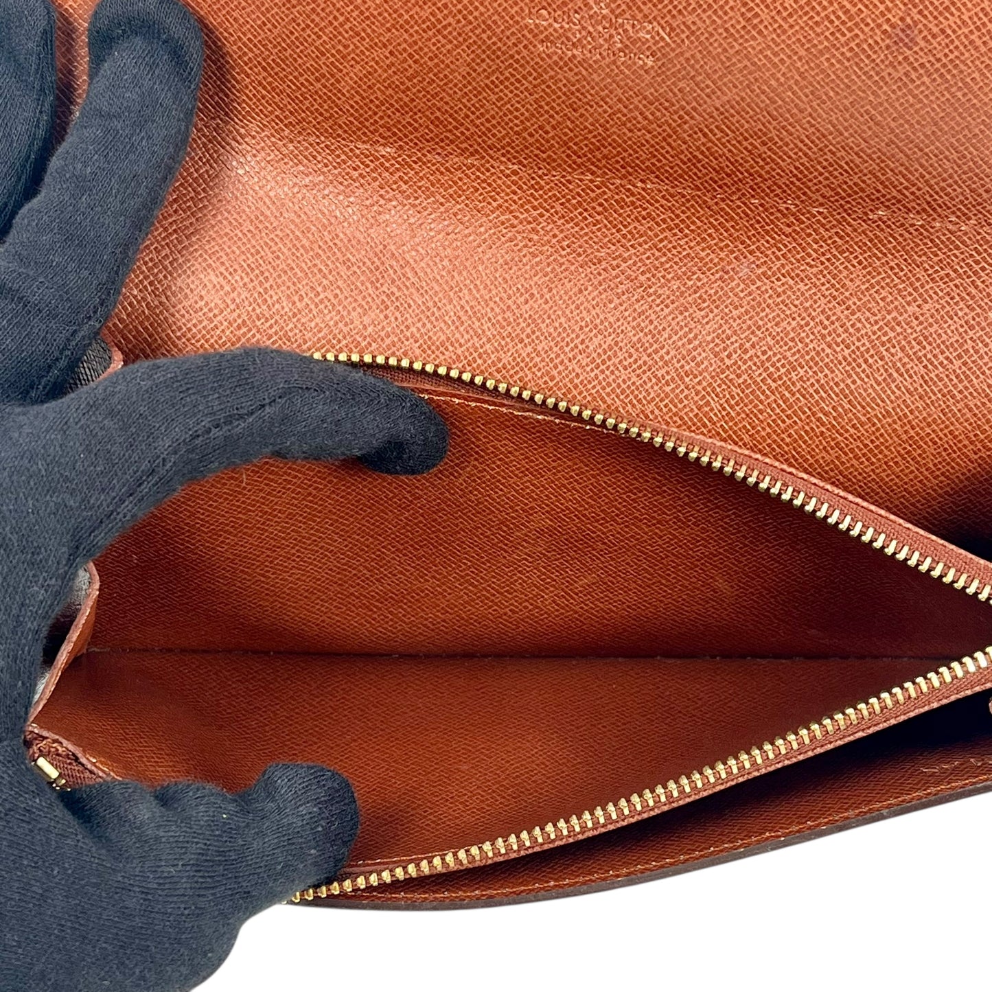 Louis Vuitton モノグラム キャンバス ポルトモネ クレディ 長財布 ロングウォレット - ブラウン - 31496