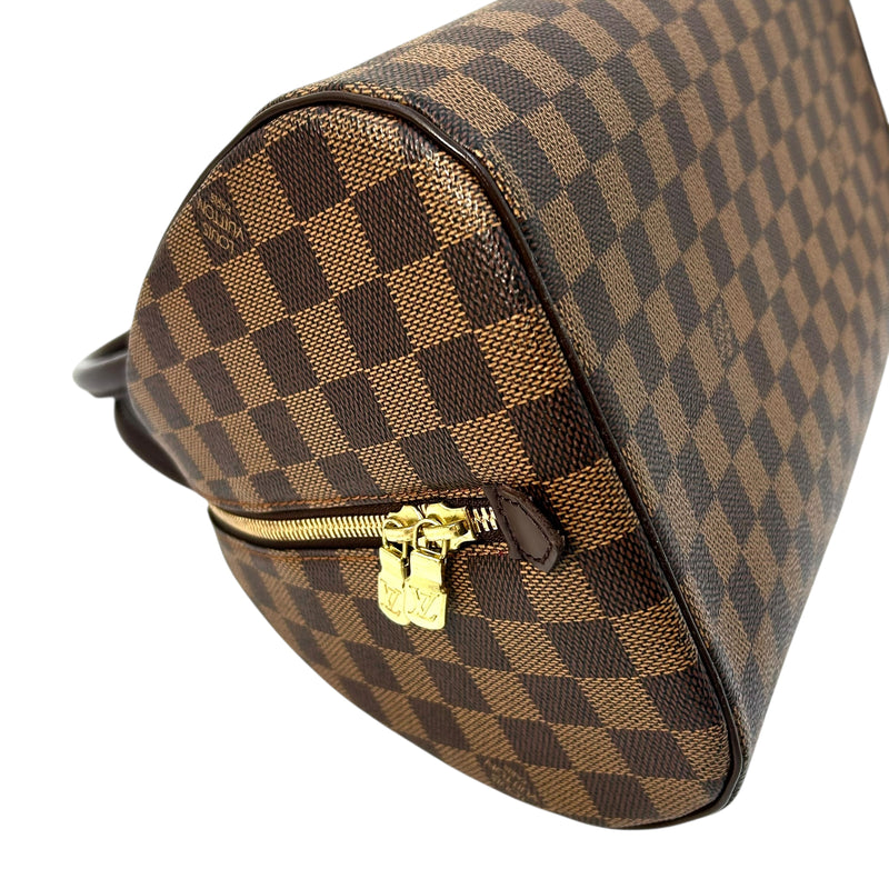 Louis Vuitton Damier Rivera MM Handbag - Dark Brown 