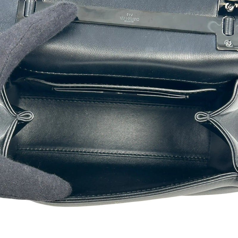 VALENTINO Garavani One Stud Handbag/Shoulder Bag - Black 