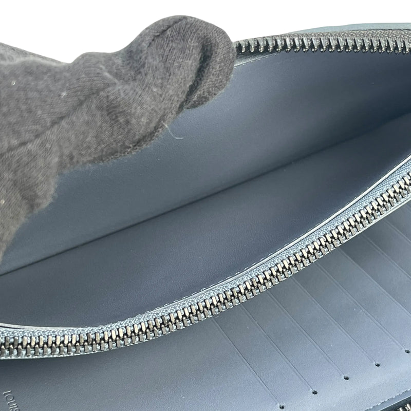 Louis Vuitton Vertical Zippy Long Wallet - Navy 