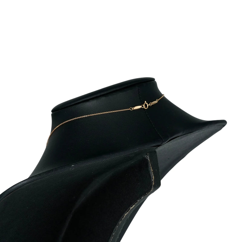 Tiffany & Co オープンハート ペンダント ネックレス - 18KYG