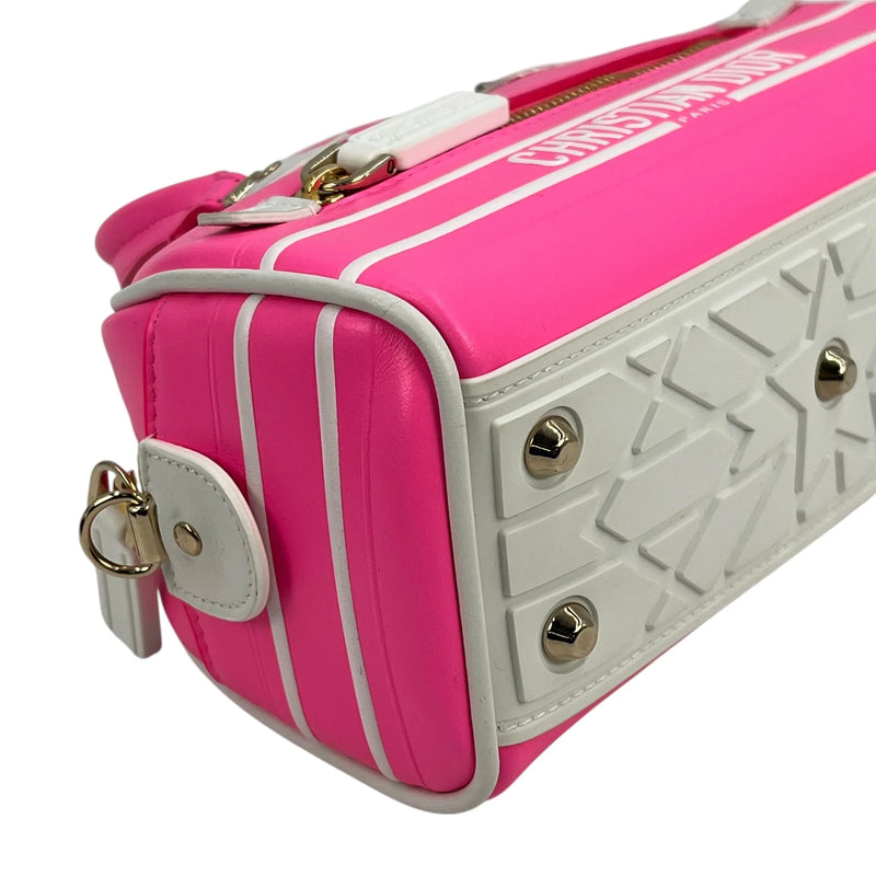 Dior ヴァイブ スモール ボウリングバッグ ハンドバッグ ショルダーバッグ - ピンク