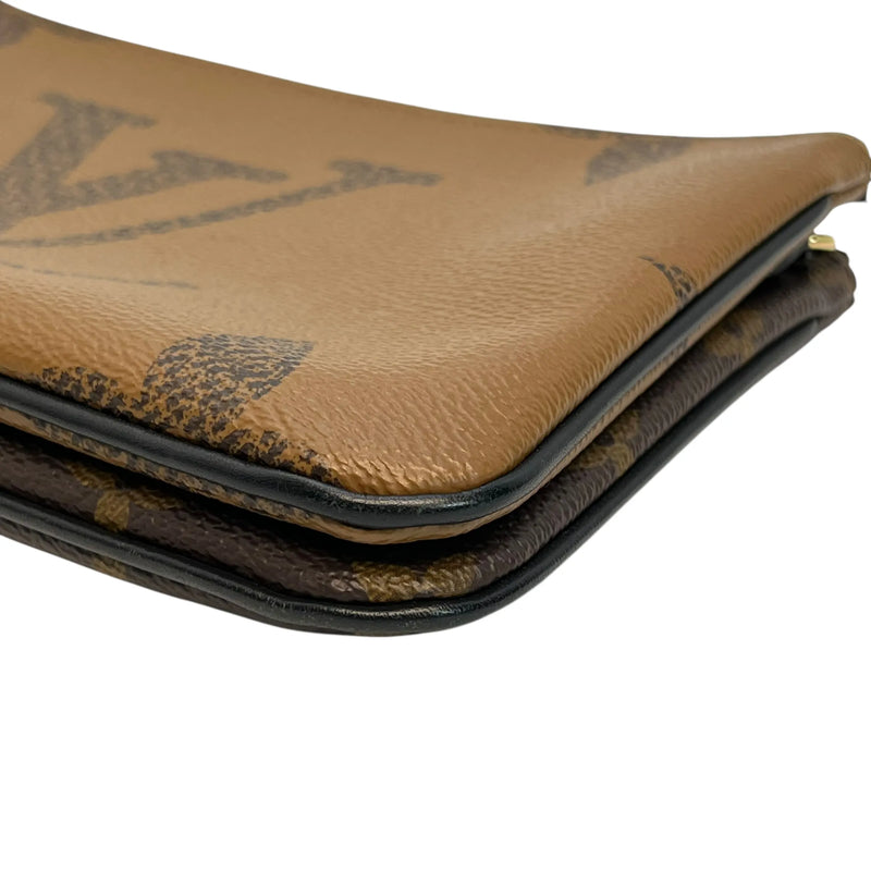 Louis Vuitton モノグラム キャンバス ポシェット アクセソワール チェーンショルダーバッグ - ブラウン × ダークブラウン