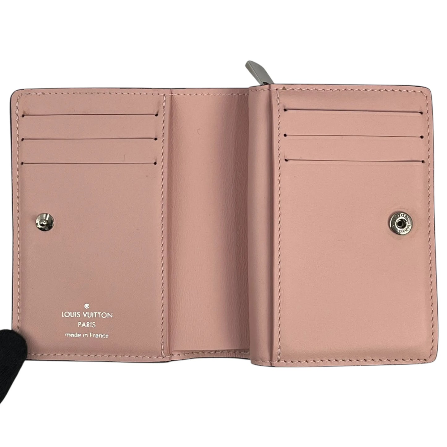 Louis Vuitton Portefeuille Claire Bifold Compact Wallet - White 