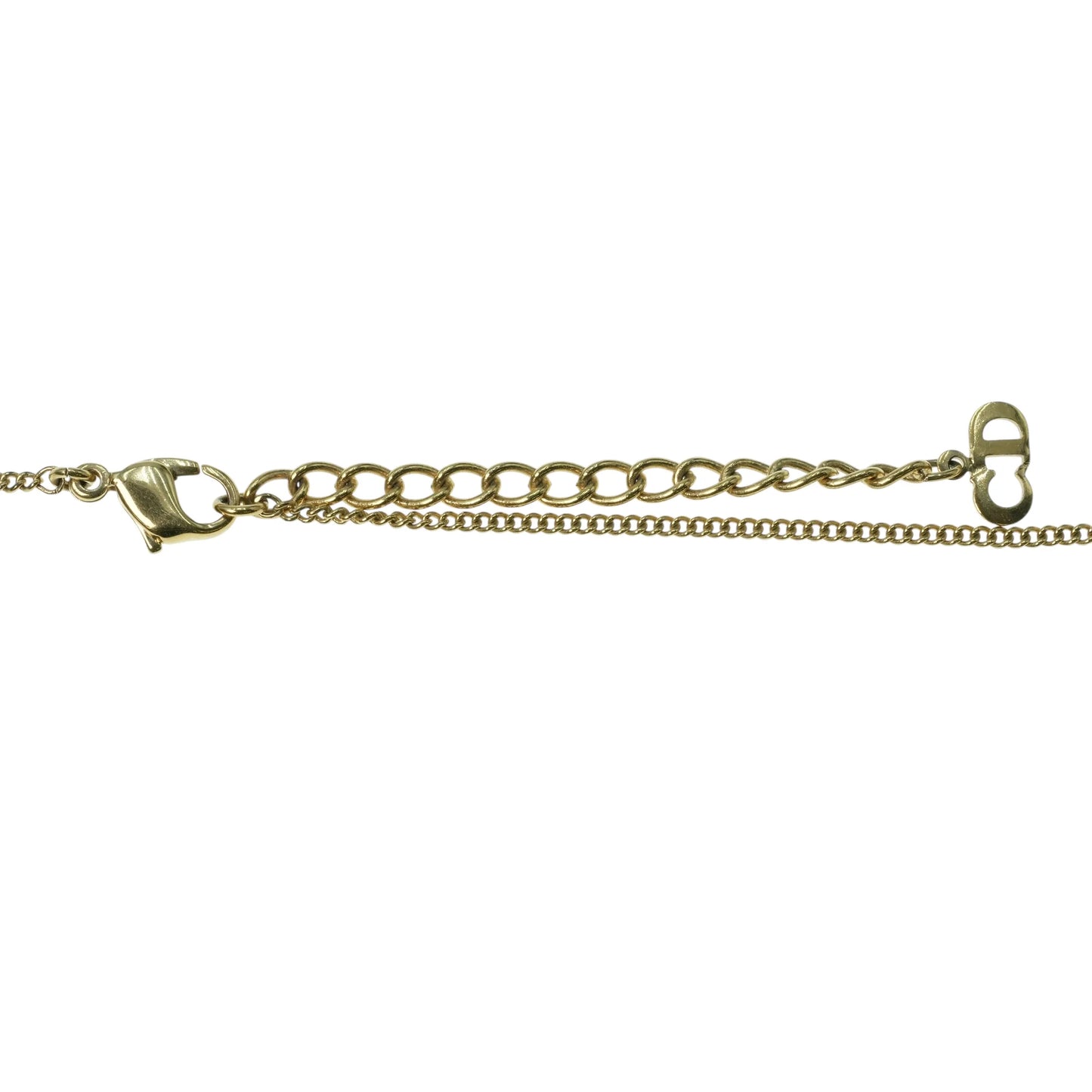 Dior Dolphin Pendant Necklace - Gold Plated 