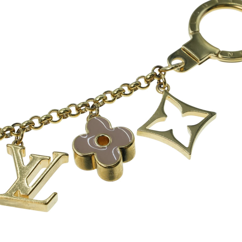 Louis Vuitton Fleur de Monogram Charm Accessory - Gold Plated 