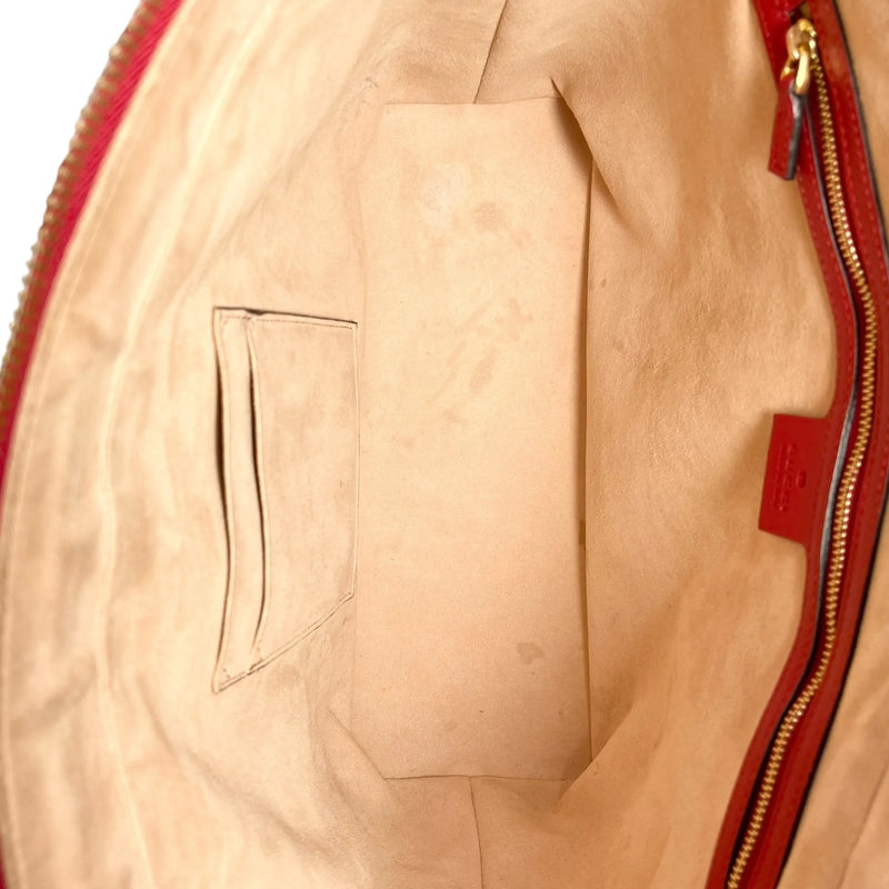 GUCCI GGブルームス GGスプリーム キャンバス トートバッグ - レッド × ブルー