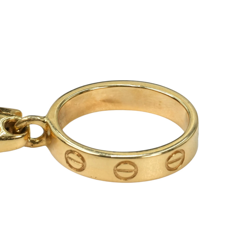 Cartier Love Charm Necklace Charm - 18KYG 
