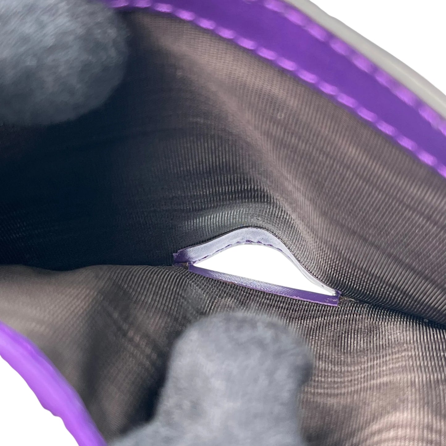 GUCCI Guccissima Leather Card Case - Purple 