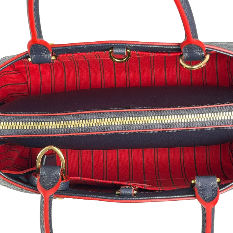 Louis Vuitton Monogram Empreinte Montaigne BB Handbag - Navy 