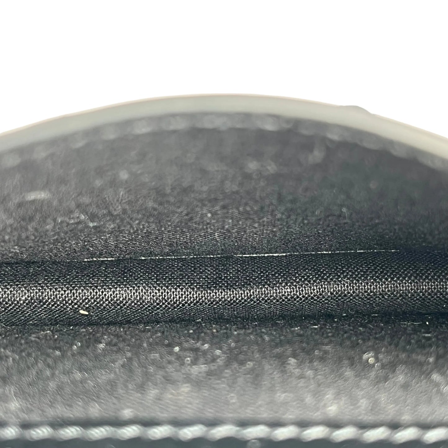 BALENCIAGA Crocodile Paper Card Case - Black 